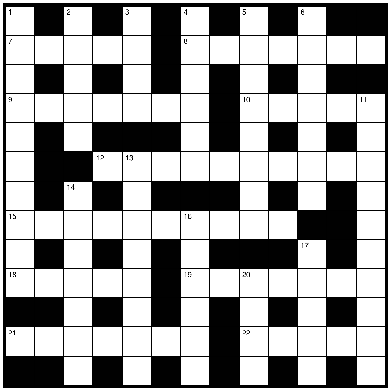 Cryptic Crossword #2